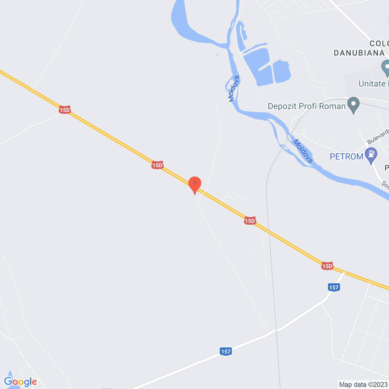 Poza harta streetview, zoom 14, adresa Horia, jud. Neamț, , judetul