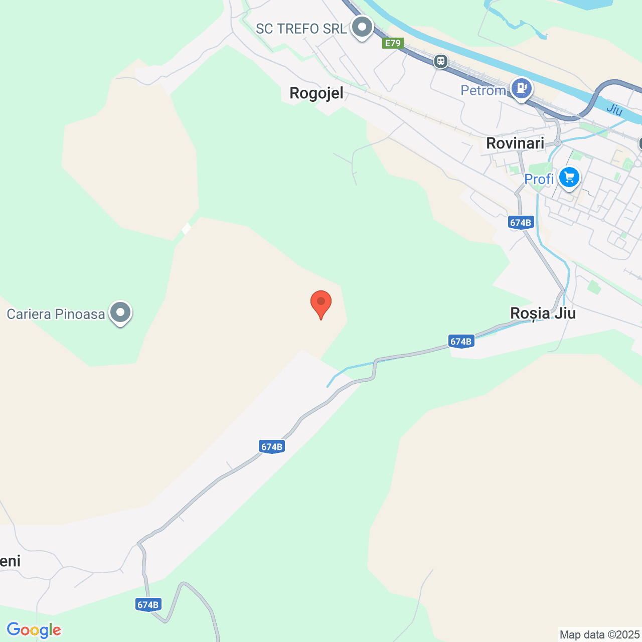 Poza harta streetview, zoom 14, adresa Farcasesti Gorj, , judetul