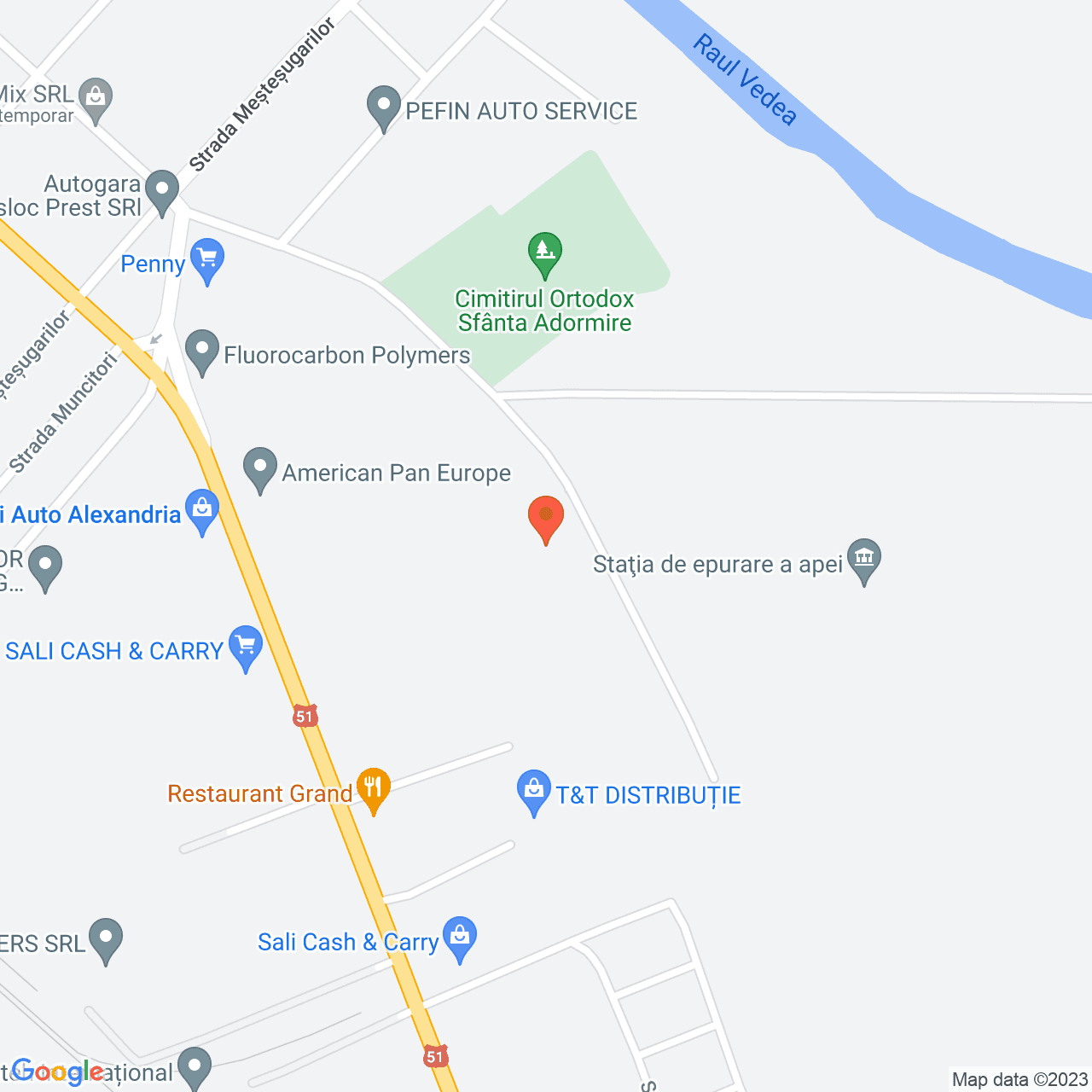 Poza harta streetview, zoom 16, adresa Alexandria , , judetul