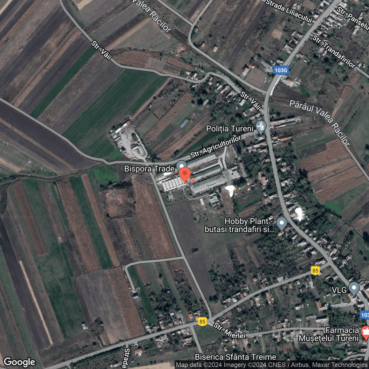 Poza harta hybrid, zoom 16, adresa Tureni Cluj , , judetul