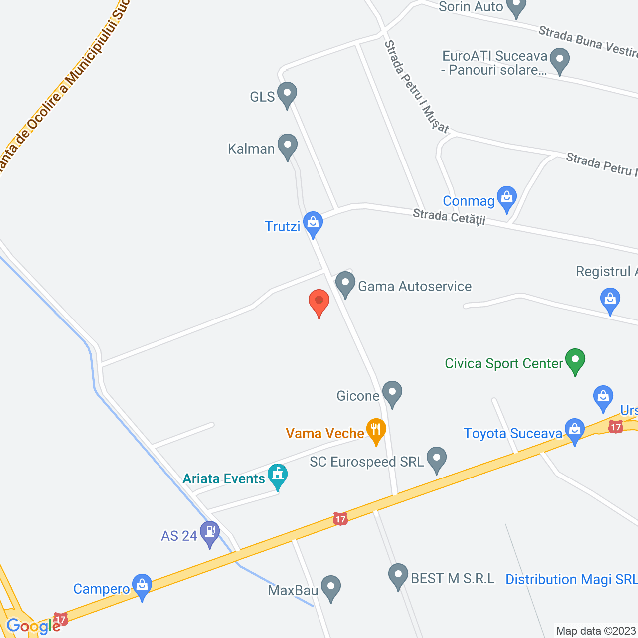 Poza harta streetview, zoom 16, adresa Scheia Suceava, , judetul