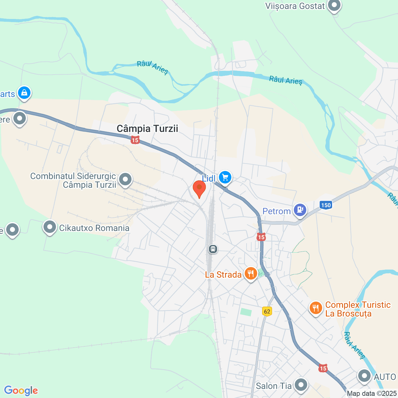 Poza harta streetview, zoom 14, adresa Campia Turzii Cluj, , judetul