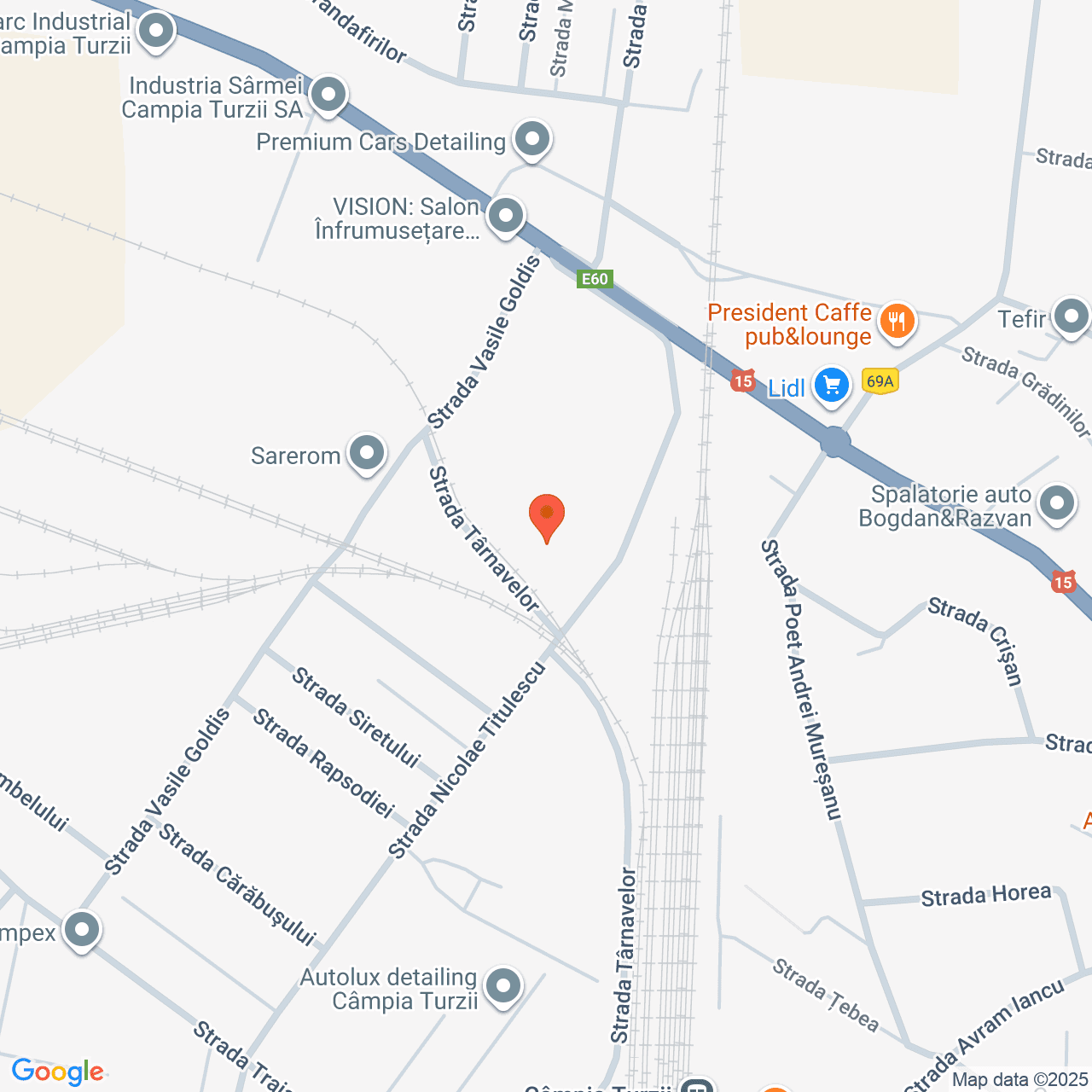 Poza harta streetview, zoom 16, adresa Campia Turzii Cluj, , judetul