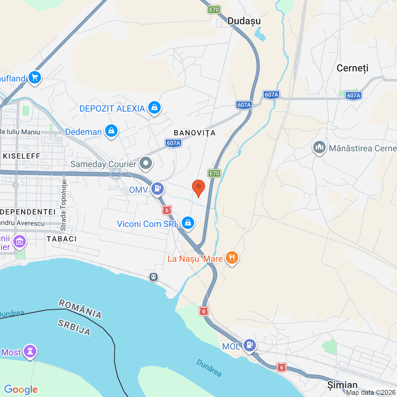 Poza harta streetview, zoom 14, adresa Strada Banovitei Drobeta Turnu Severin, judet Mehedinti, , judetul