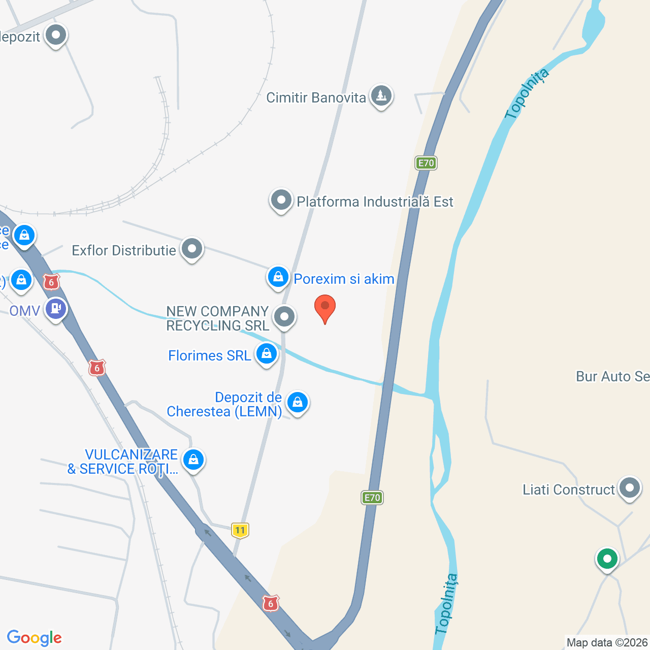 Poza harta streetview, zoom 16, adresa Strada Banovitei Drobeta Turnu Severin, judet Mehedinti, , judetul