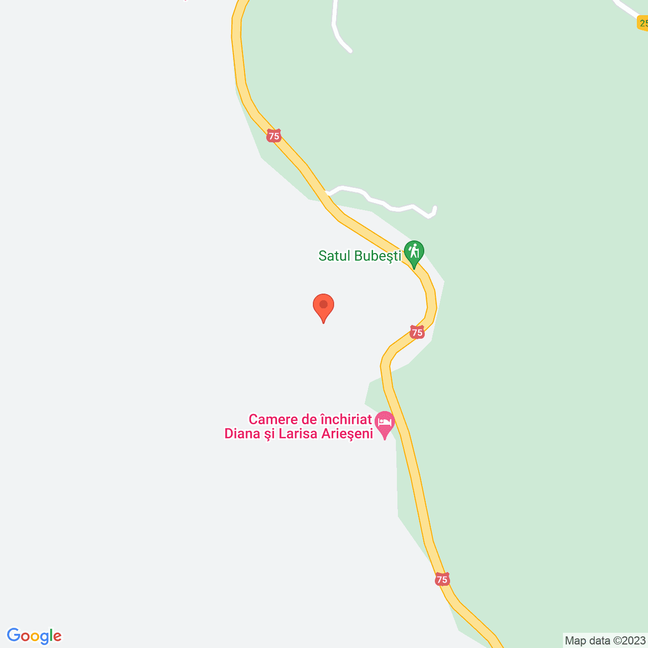 Poza harta streetview, zoom 16, adresa Arieseni, , judetul