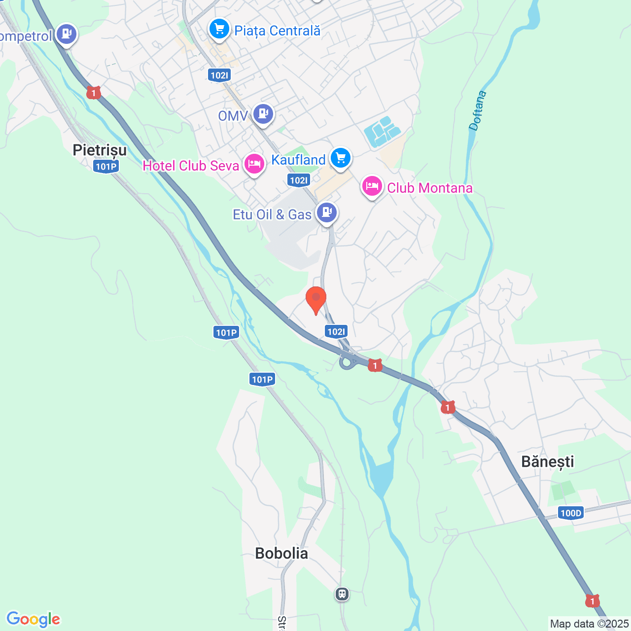 Poza harta streetview, zoom 14, adresa Campina, str. In Lunca, nr. 39, , judetul