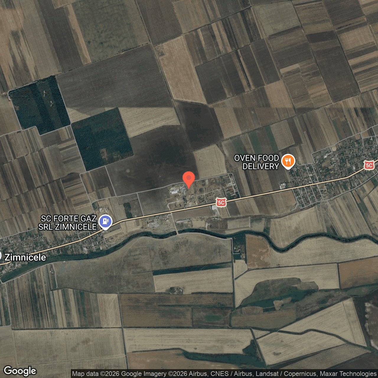 Poza harta hybrid, zoom 14, adresa Nasturelu Teleorman, , judetul