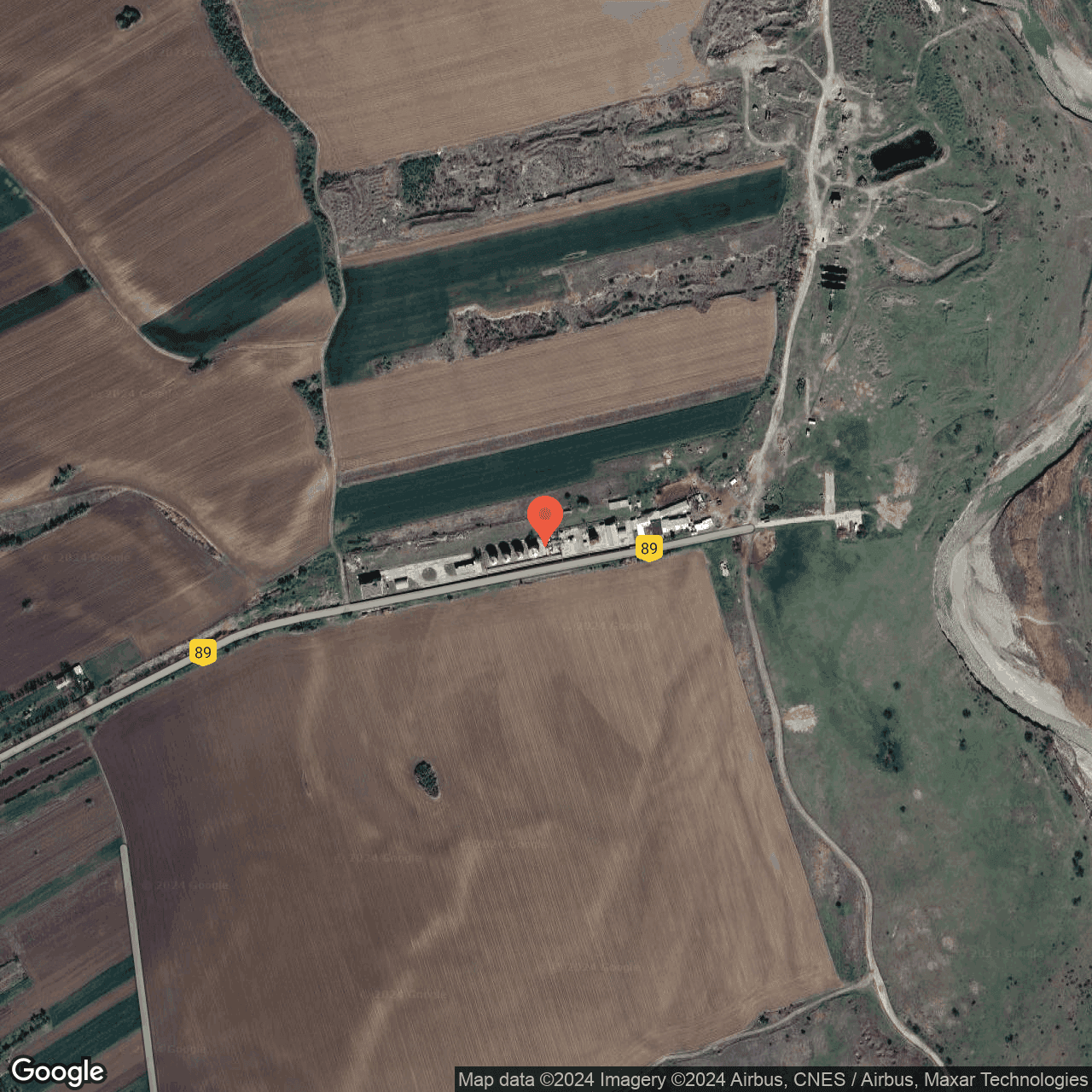 Poza harta hybrid, zoom 16, adresa Berceni, sat Catunu, str. George Toparceanu, nr. 5, jud. Prahova, , judetul