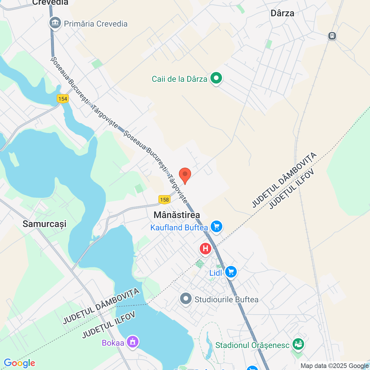 Poza harta streetview, zoom 14, adresa Crevedia Dambovita, , judetul