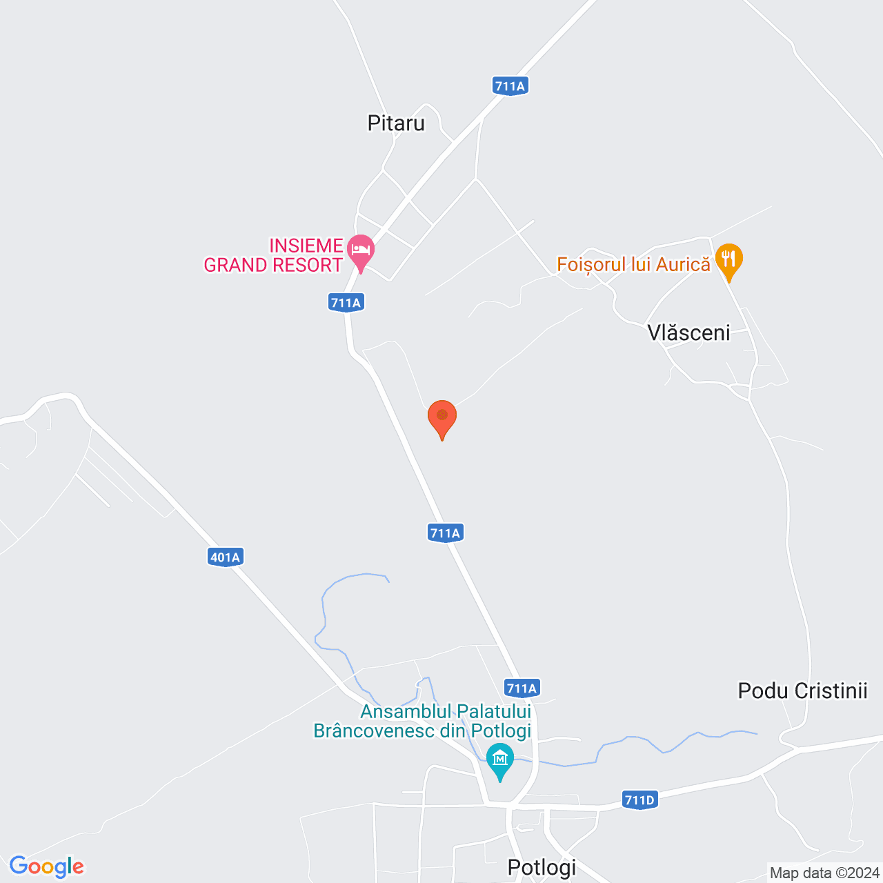 Poza harta streetview, zoom 14, adresa Potlogi Dambovita, , judetul