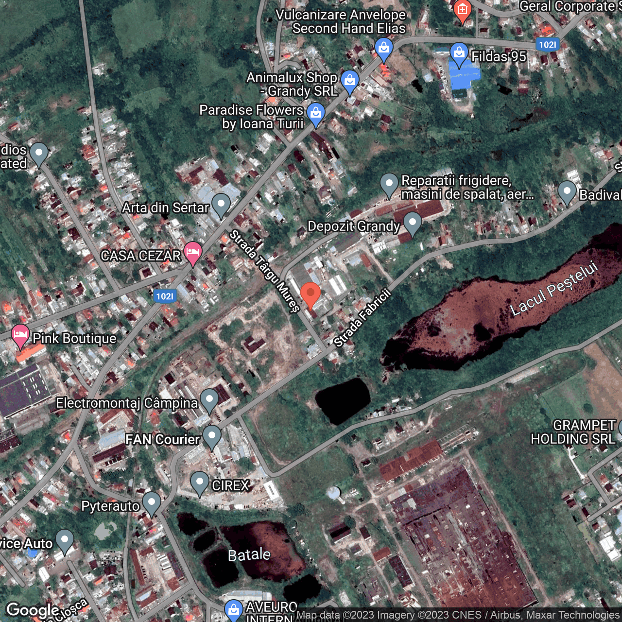 Poza harta hybrid, zoom 16, adresa Campina Strada Targu Mures, , judetul