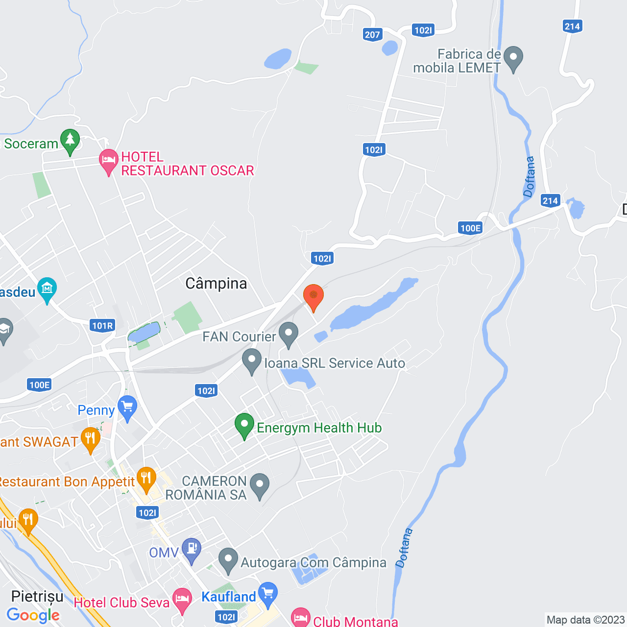 Poza harta streetview, zoom 14, adresa Campina Strada Targu Mures, , judetul
