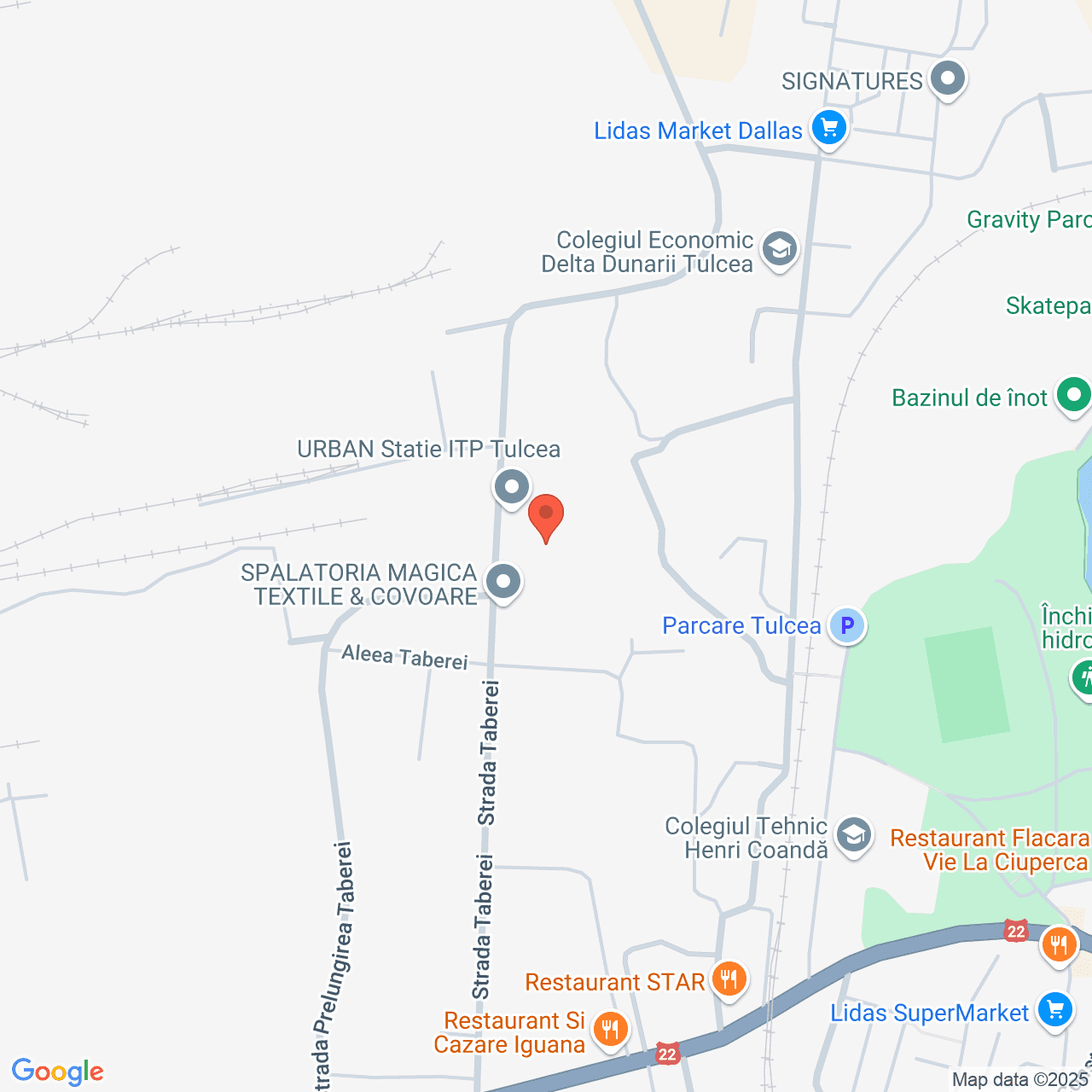 Poza harta streetview, zoom 16, adresa Strada Taberei, nr. 26, Tulcea, , judetul