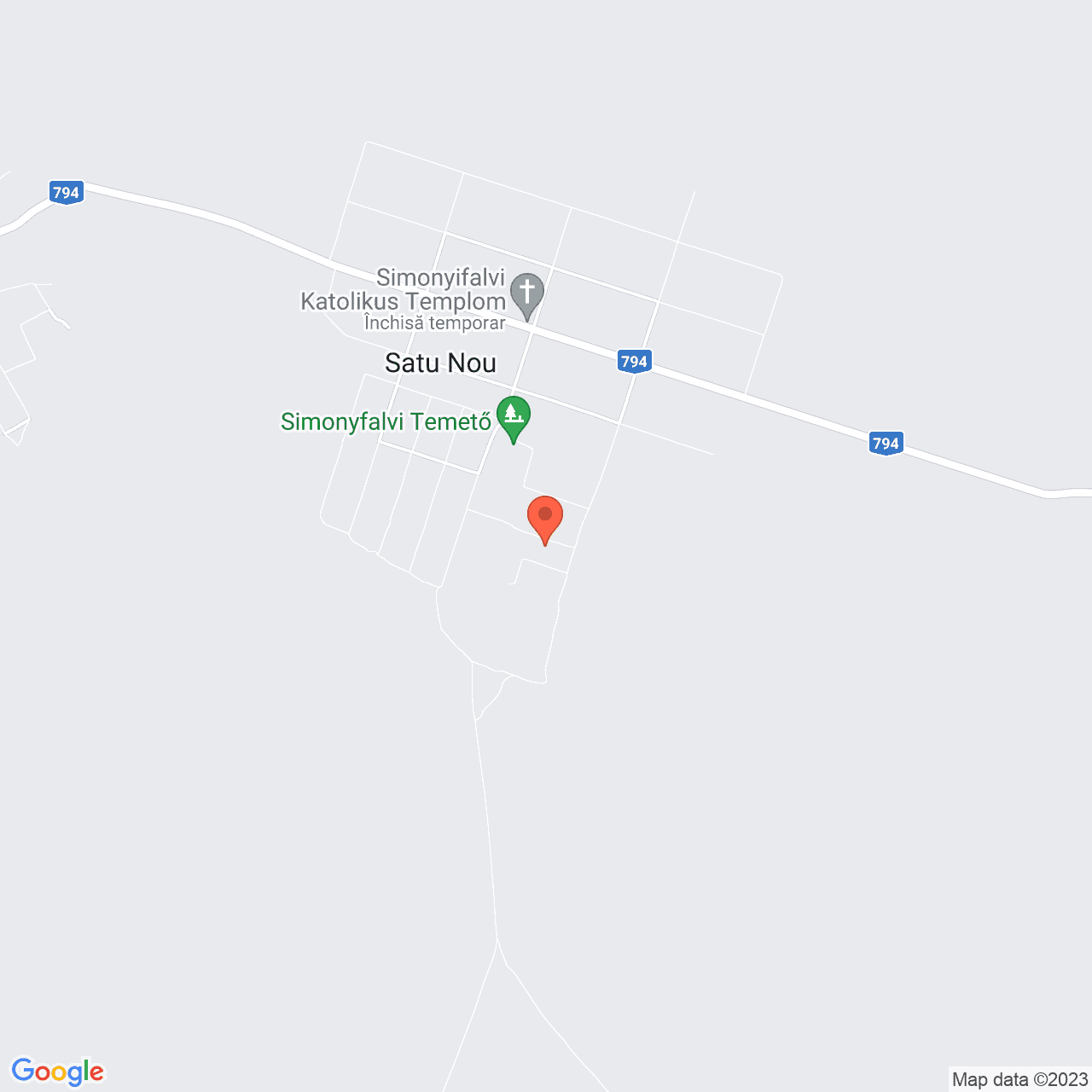 Poza harta streetview, zoom 14, adresa Misca Arad, , judetul