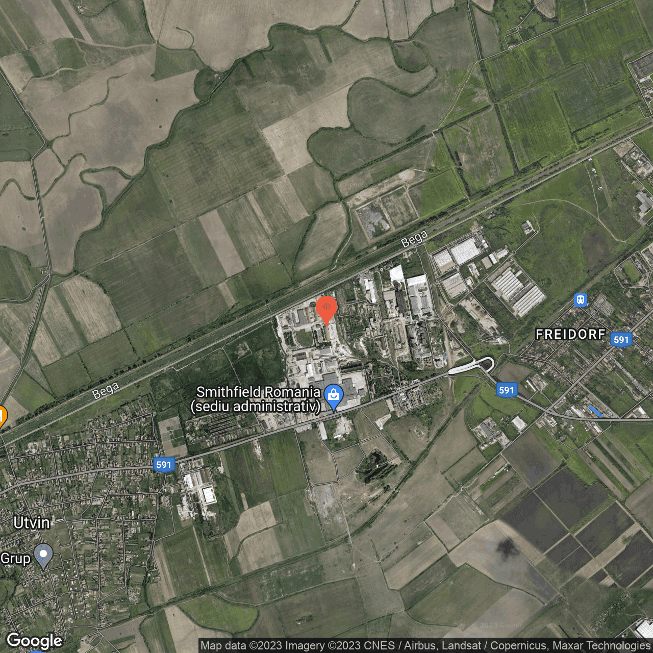 Poza harta hybrid, zoom 14, adresa Strada Polona Timisoara, , judetul