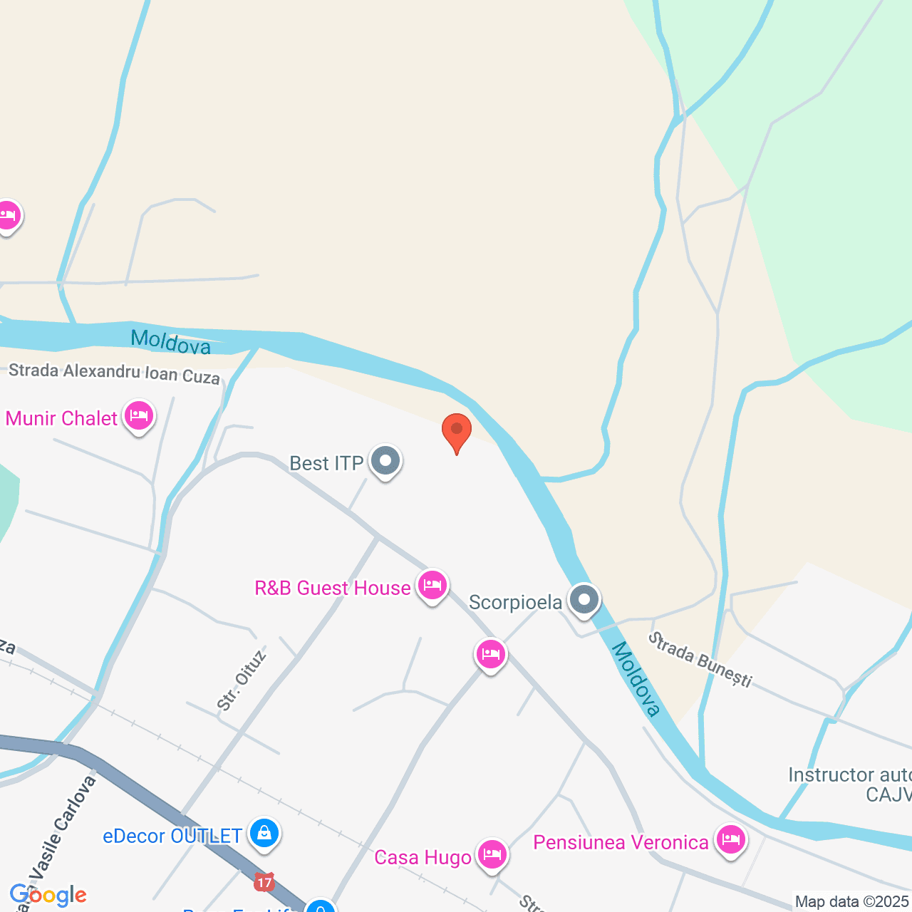 Poza harta streetview, zoom 16, adresa Câmpulung Moldovenesc, , judetul