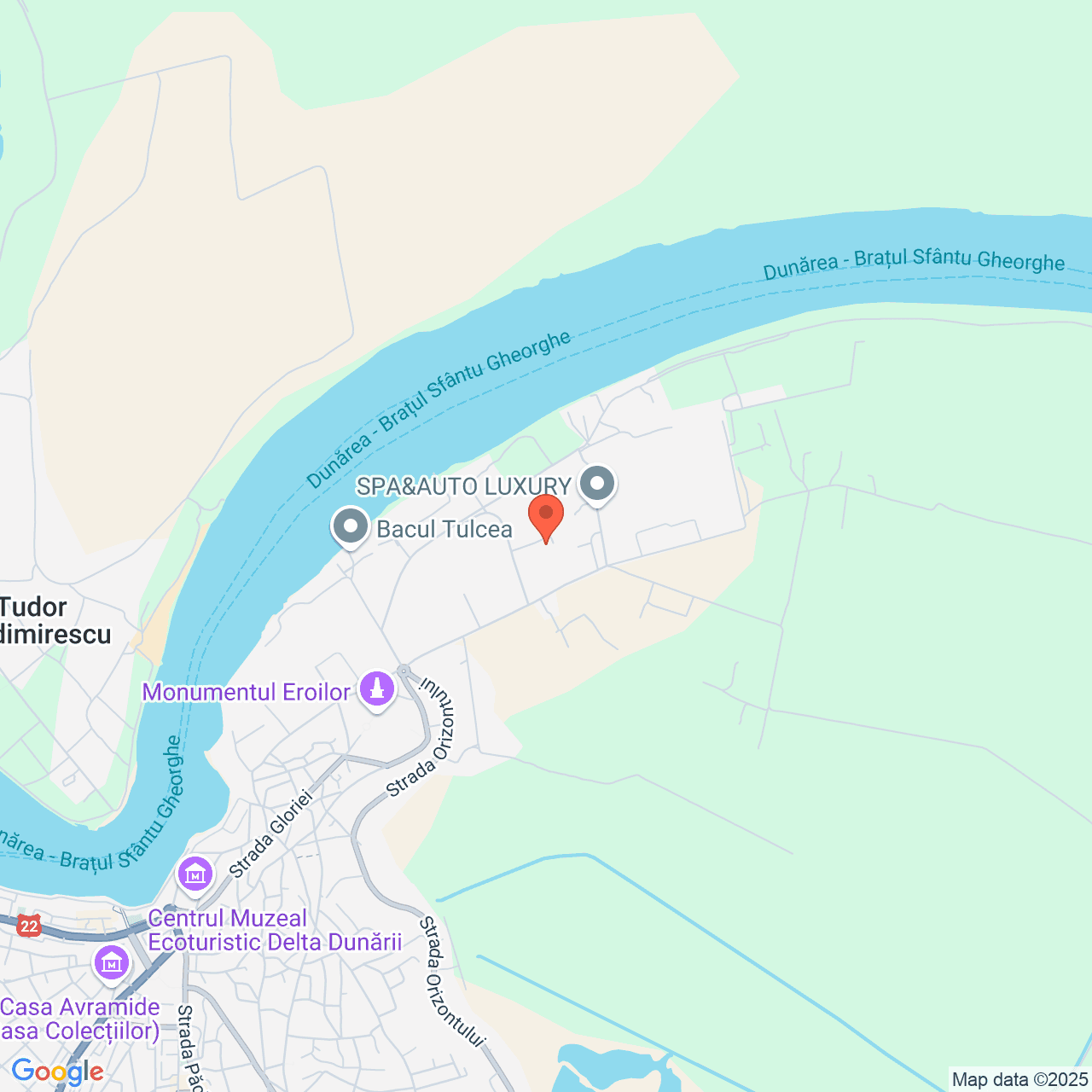 Poza harta streetview, zoom 14, adresa Strada Prislav Tulcea, , judetul