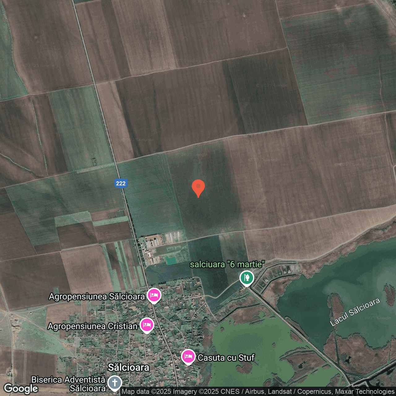 Poza harta hybrid, zoom 14, adresa Jurilovca Tulcea, , judetul