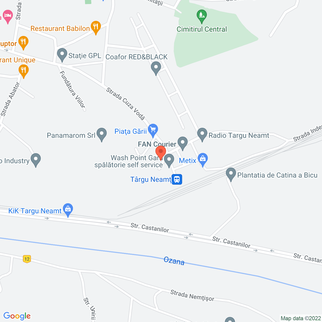 Poza harta streetview, zoom 16, adresa Cuza Vodă, Targu Neamt, judetul Neamt