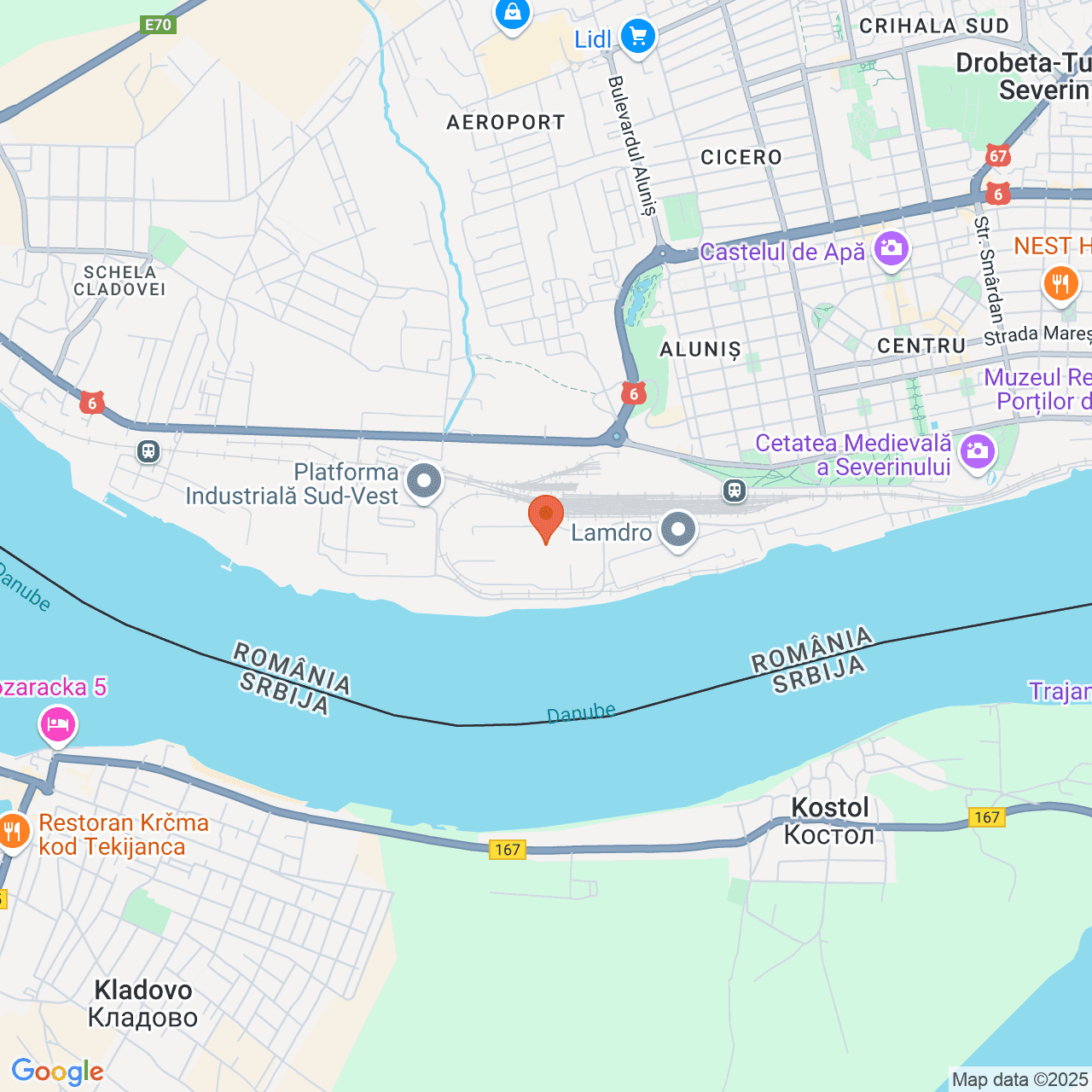 Poza harta streetview, zoom 14, adresa Drobeta Turnu Severin, , judetul