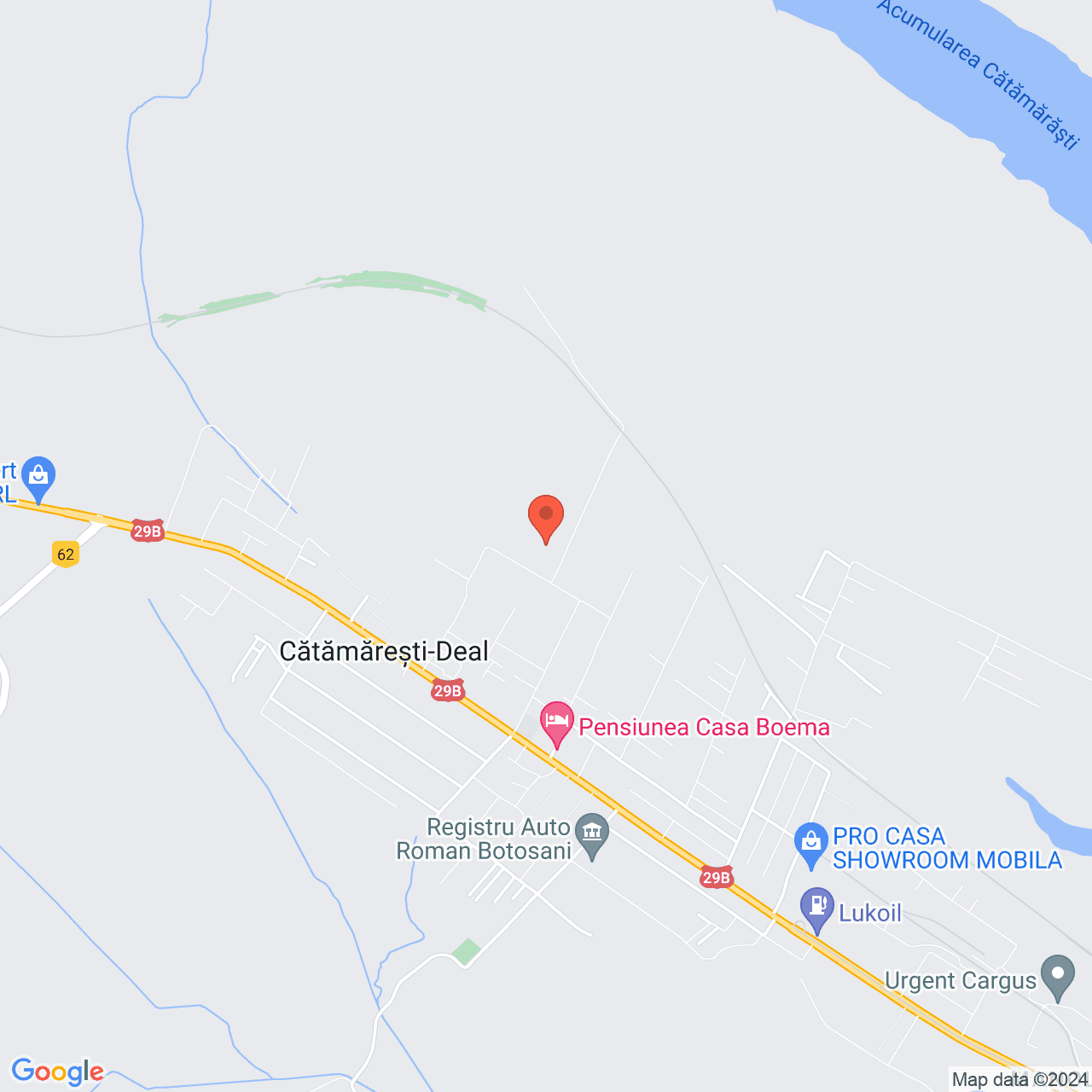 Poza harta streetview, zoom 14, adresa Catamarasti Deal, , judetul