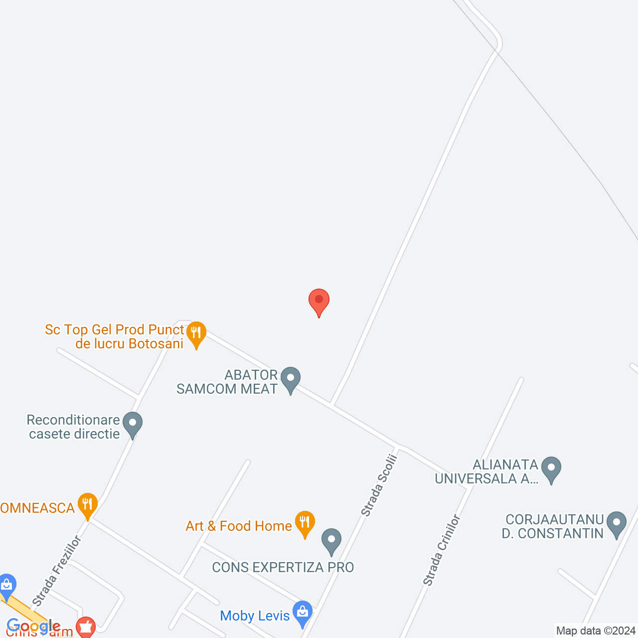 Poza harta streetview, zoom 16, adresa Catamarasti Deal, , judetul