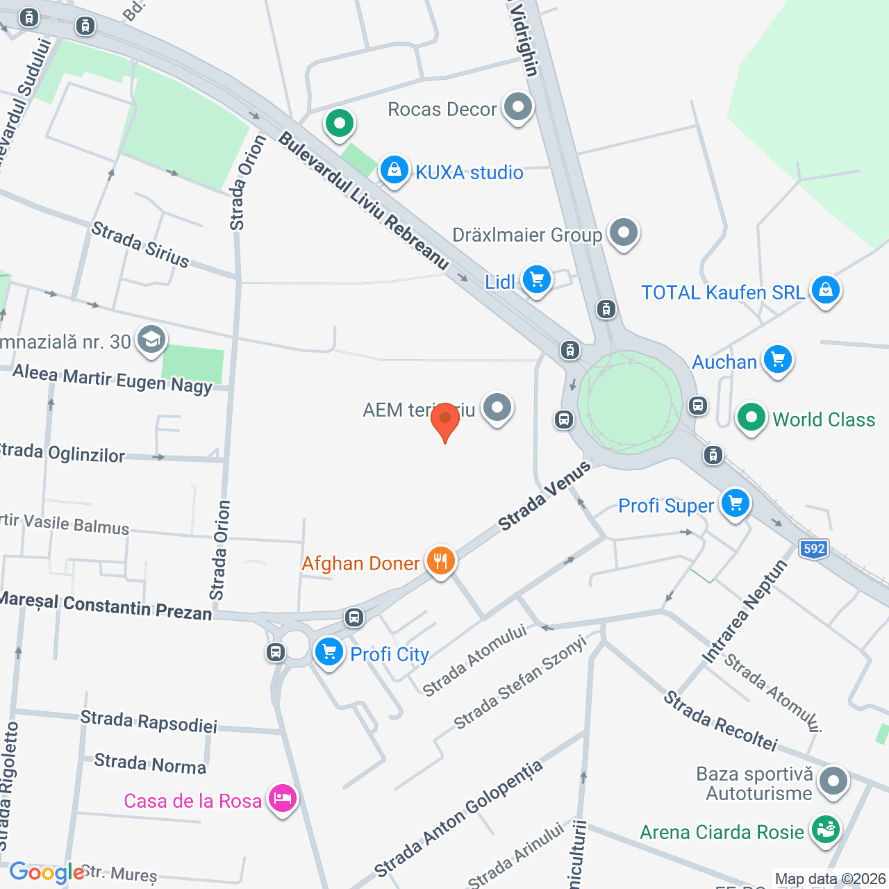 Poza harta streetview, zoom 16, adresa Timisoara, Piața General Gheorghe Domășnean, Nr. 5, , judetul