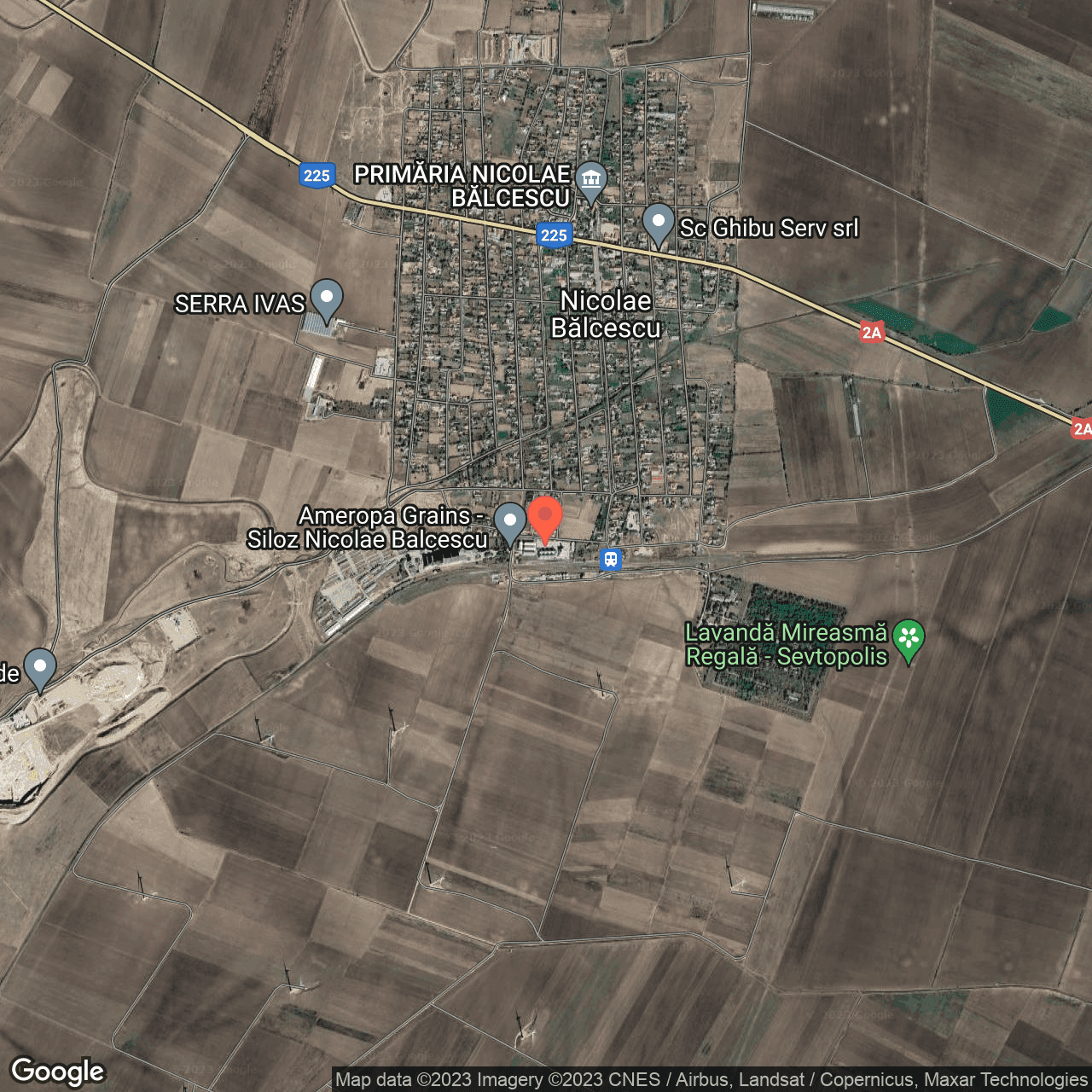 Poza harta hybrid, zoom 14, adresa Nicolae Balcescu Constanta, , judetul