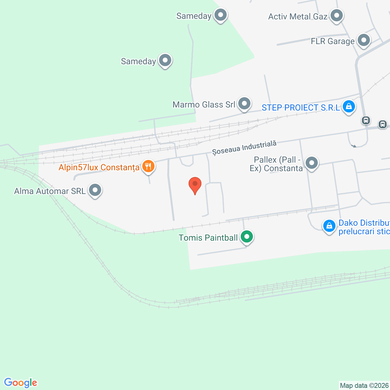 Poza harta streetview, zoom 16, adresa Constanta, Sos Industriala, nr.9, , judetul