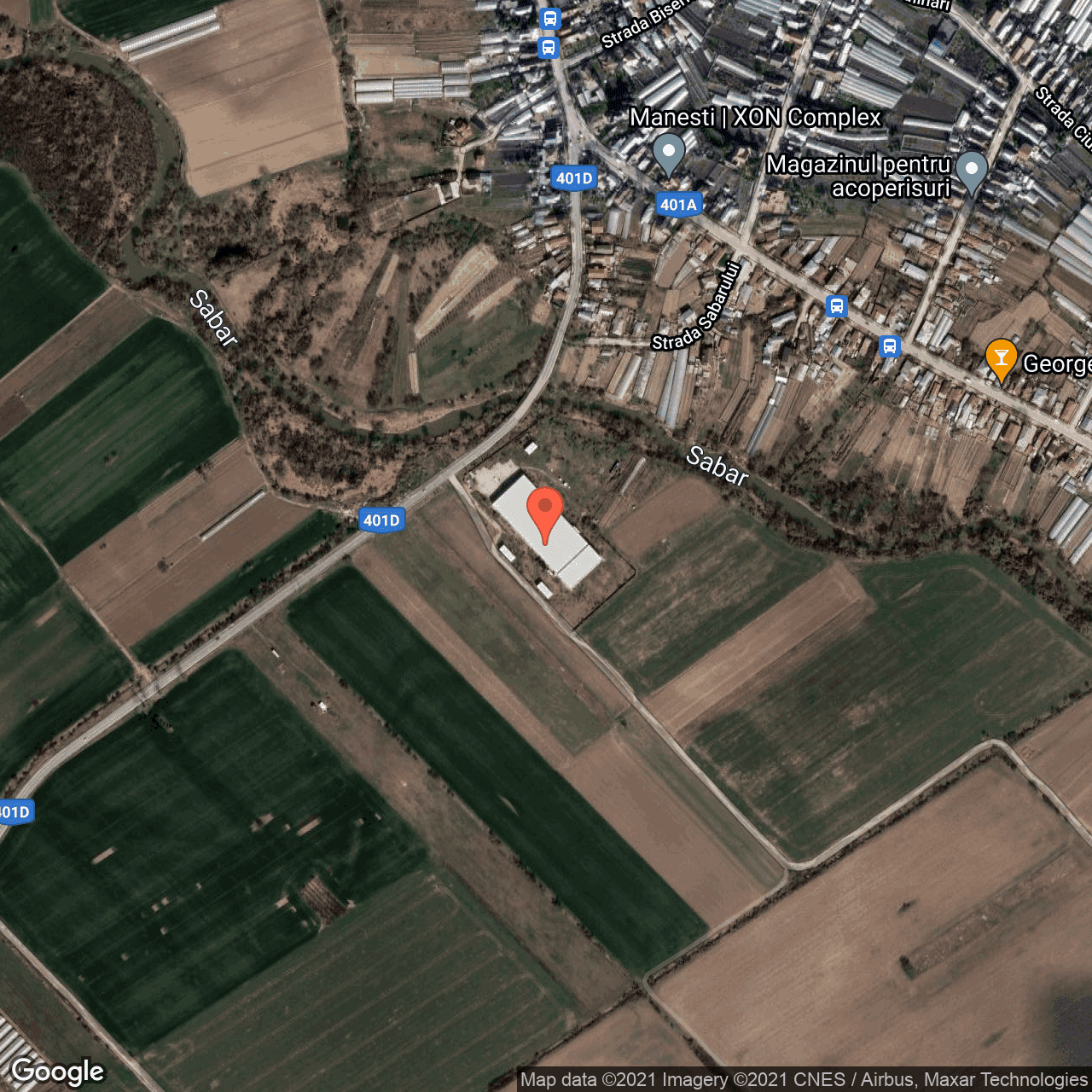 Poza harta hybrid, zoom 16, adresa Cretesti, Vidra, judetul Bucuresti Ilfov