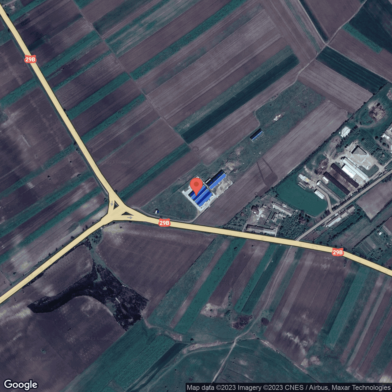 Poza harta hybrid, zoom 16, adresa Cucorani, , judetul