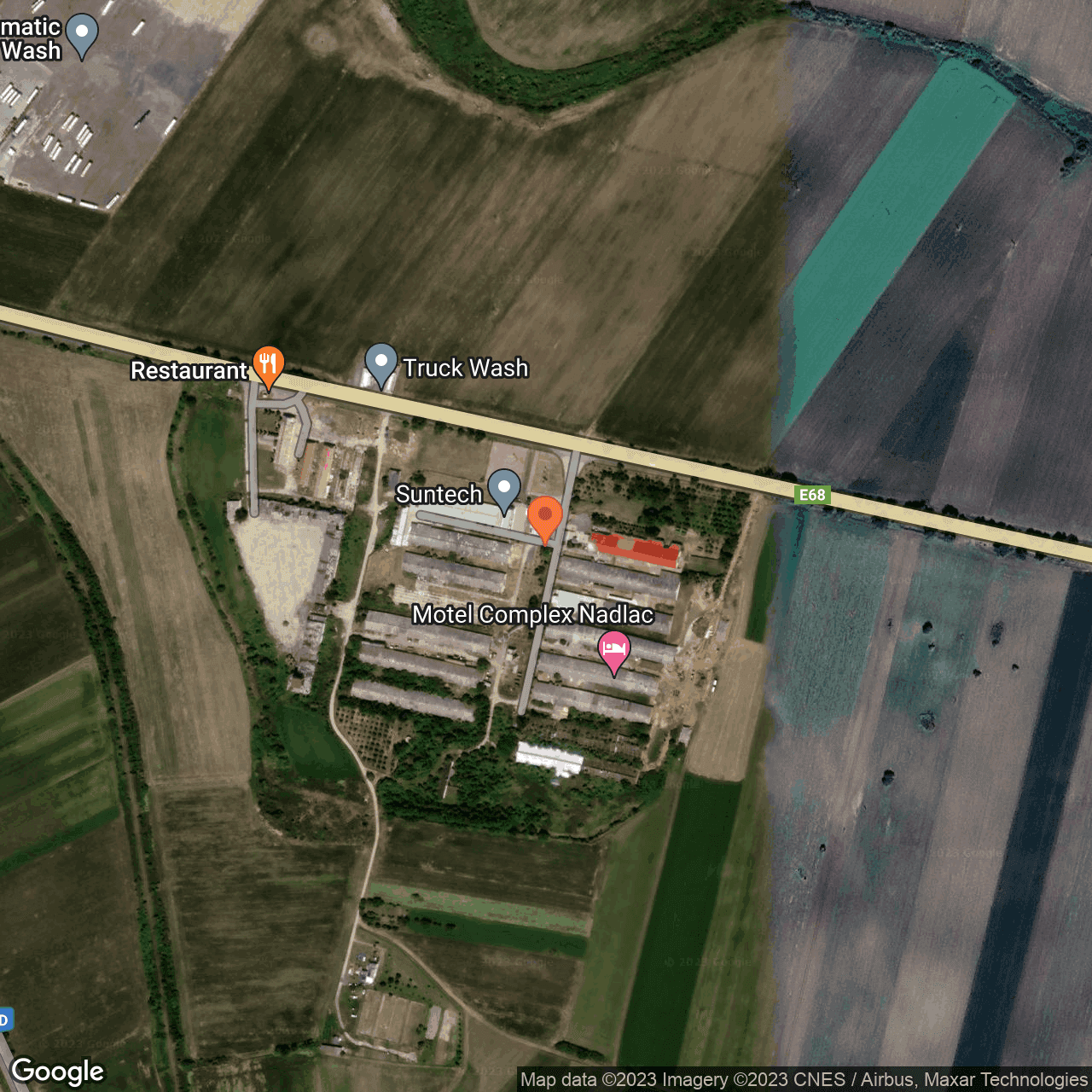 Poza harta hybrid, zoom 16, adresa Nadlac, , judetul