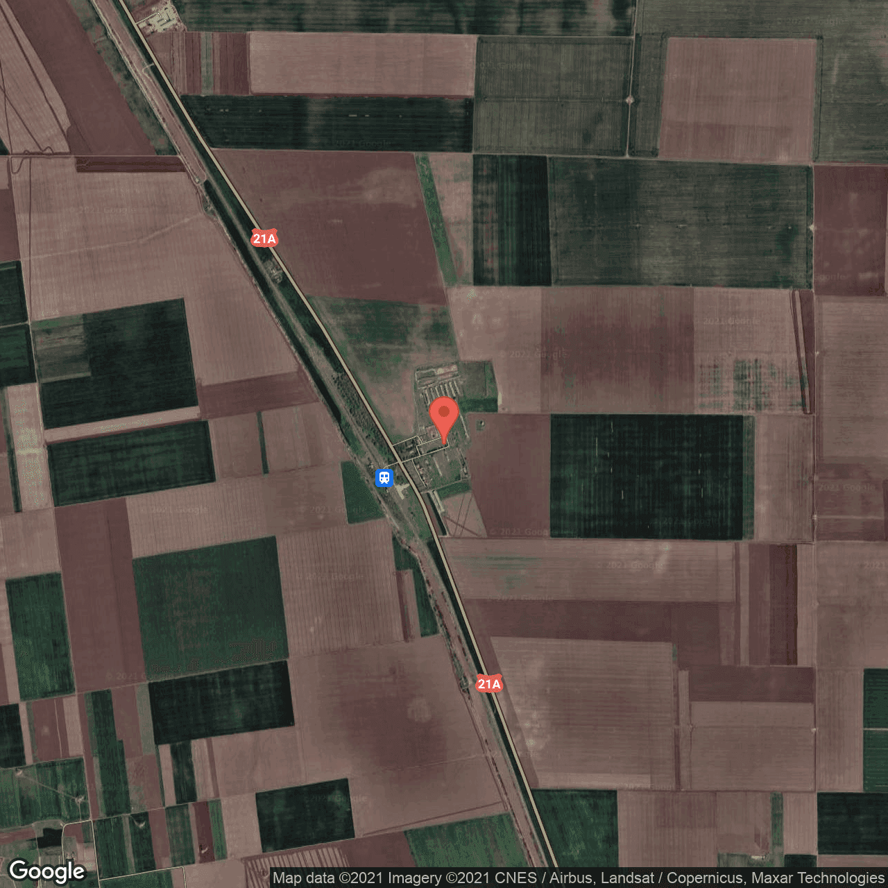 Poza harta hybrid, zoom 14, adresa Murgeanca, judetul Ialomita