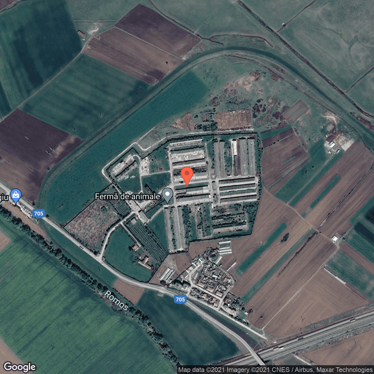 Poza harta hybrid, zoom 16, adresa Gelmar, Geoagiu, judetul Hunedoara