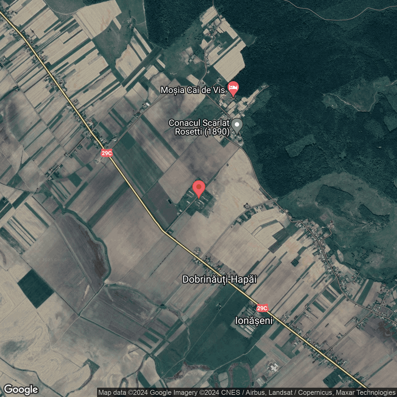 Poza harta hybrid, zoom 14, adresa Varfu Campului, , judetul