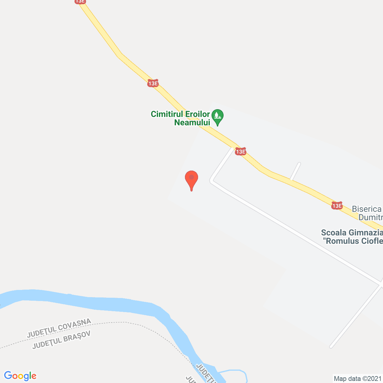 Poza harta streetview, zoom 16, adresa Araci, judetul Covasna