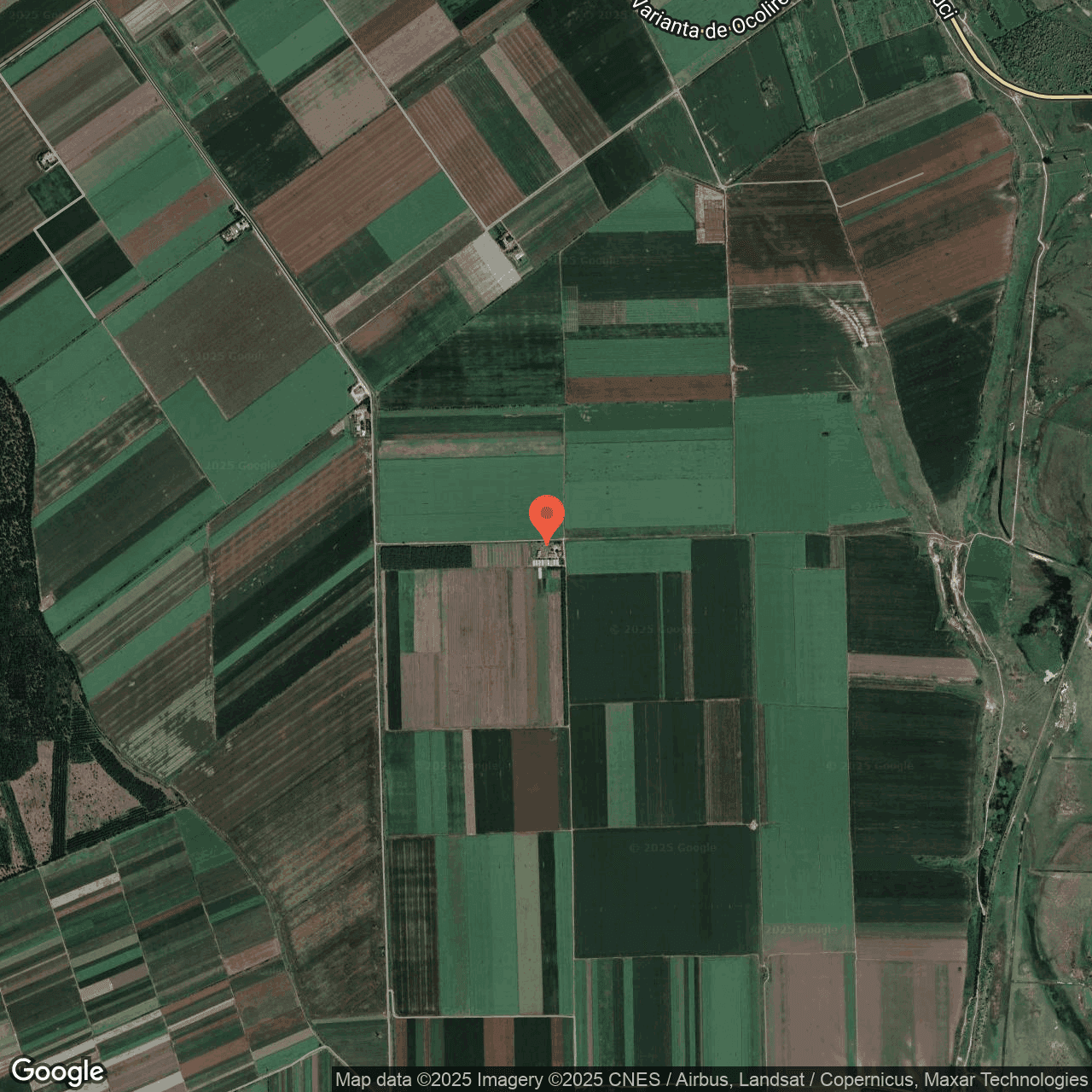 Poza harta hybrid, zoom 14, adresa Strada Ana Ipatescu, nr. 9999, Tecuci,, , judetul