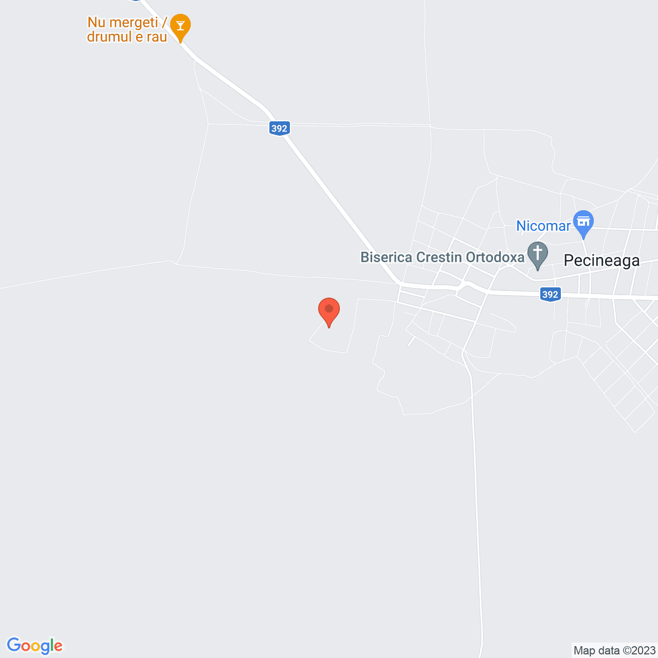 Poza harta streetview, zoom 14, adresa Pecineaga, , judetul