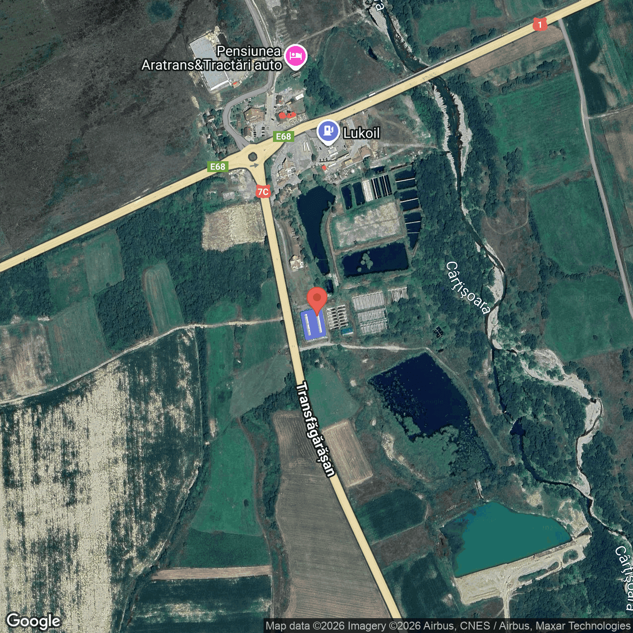 Poza harta hybrid, zoom 16, adresa Carta Sibiu, , judetul