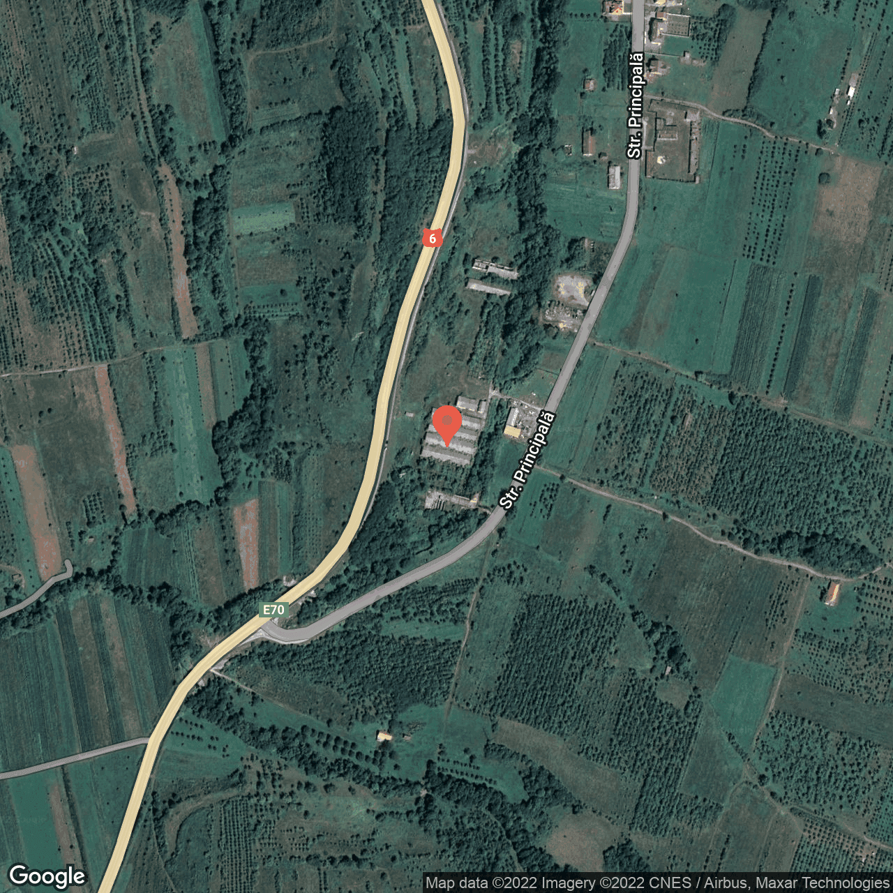 Poza harta hybrid, zoom 16, adresa Domasnea, judetul Caras Severin