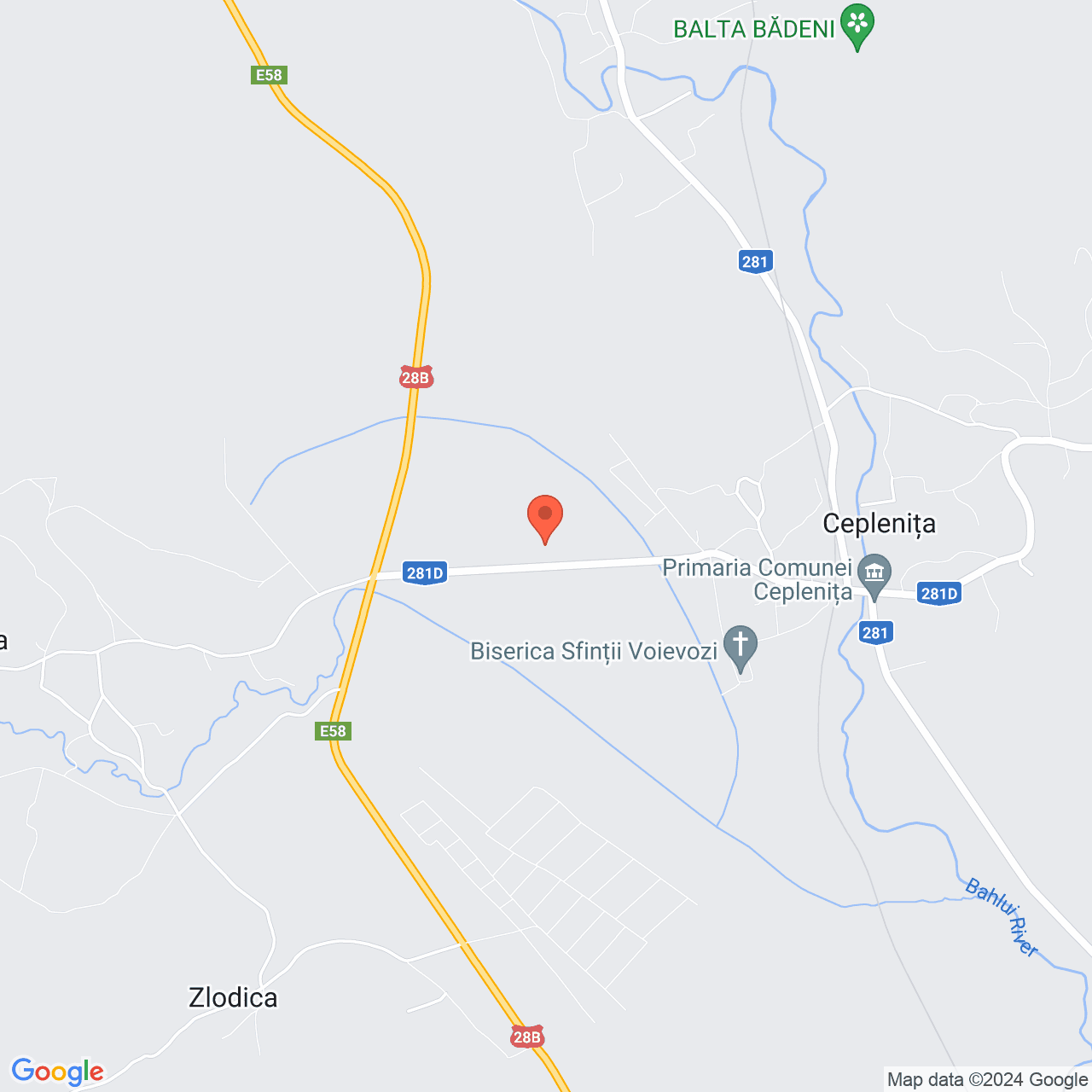 Poza harta streetview, zoom 14, adresa Cepelnita Iasi, , judetul