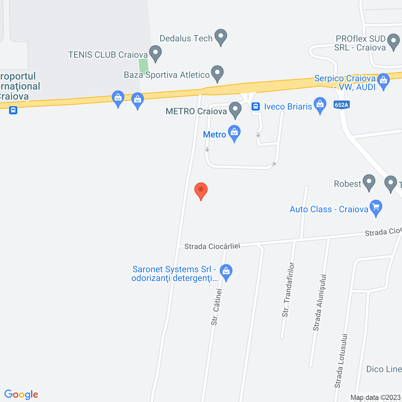 Poza harta streetview, zoom 16, adresa Carcea, strada Ciocarliei nr. 4, , judetul