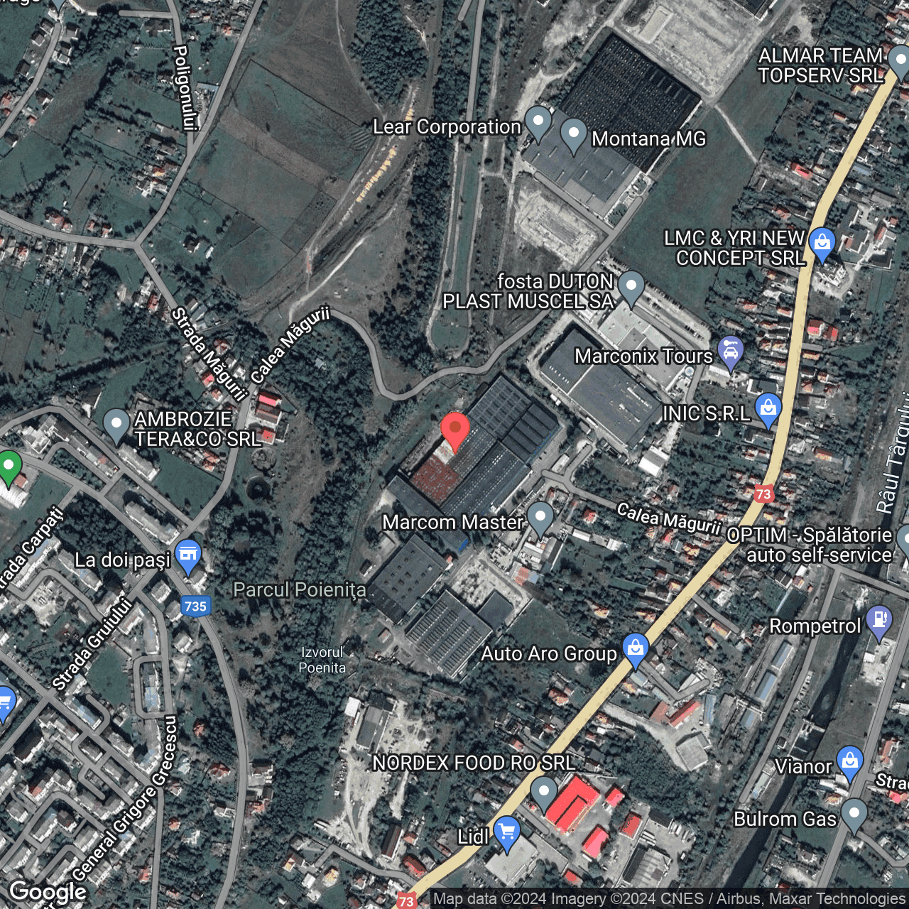 Poza harta hybrid, zoom 16, adresa Campulung Arges, , judetul