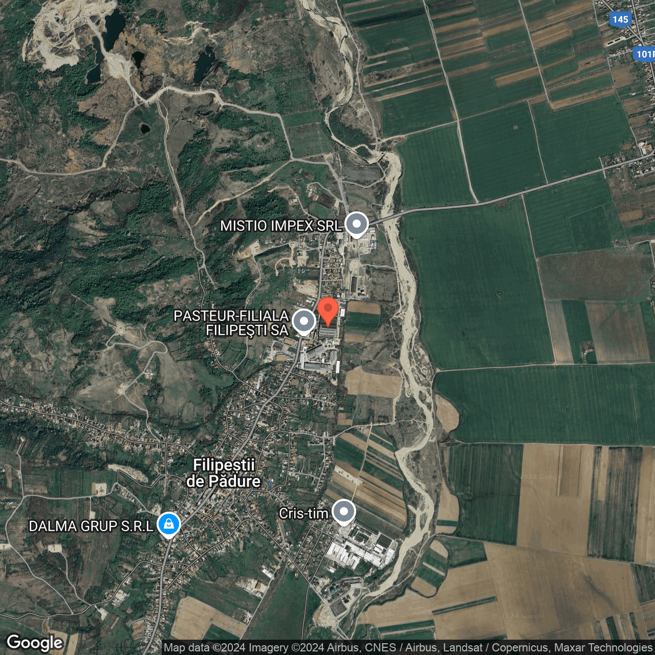 Poza harta hybrid, zoom 14, adresa Filipestii de Padure Prahova, , judetul