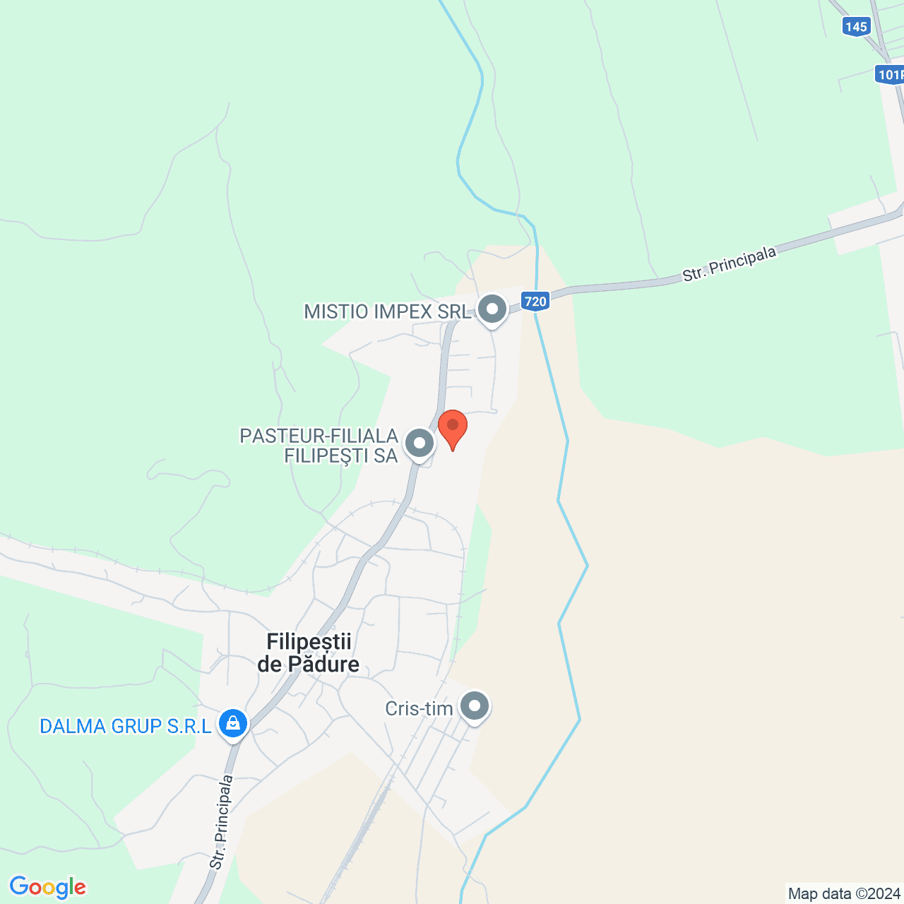 Poza harta streetview, zoom 14, adresa Filipestii de Padure Prahova, , judetul