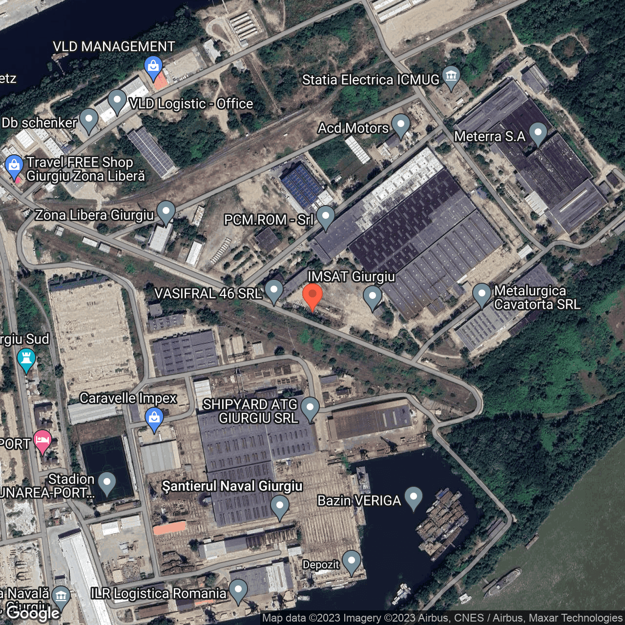 Poza harta hybrid, zoom 16, adresa Giurgiu, , judetul