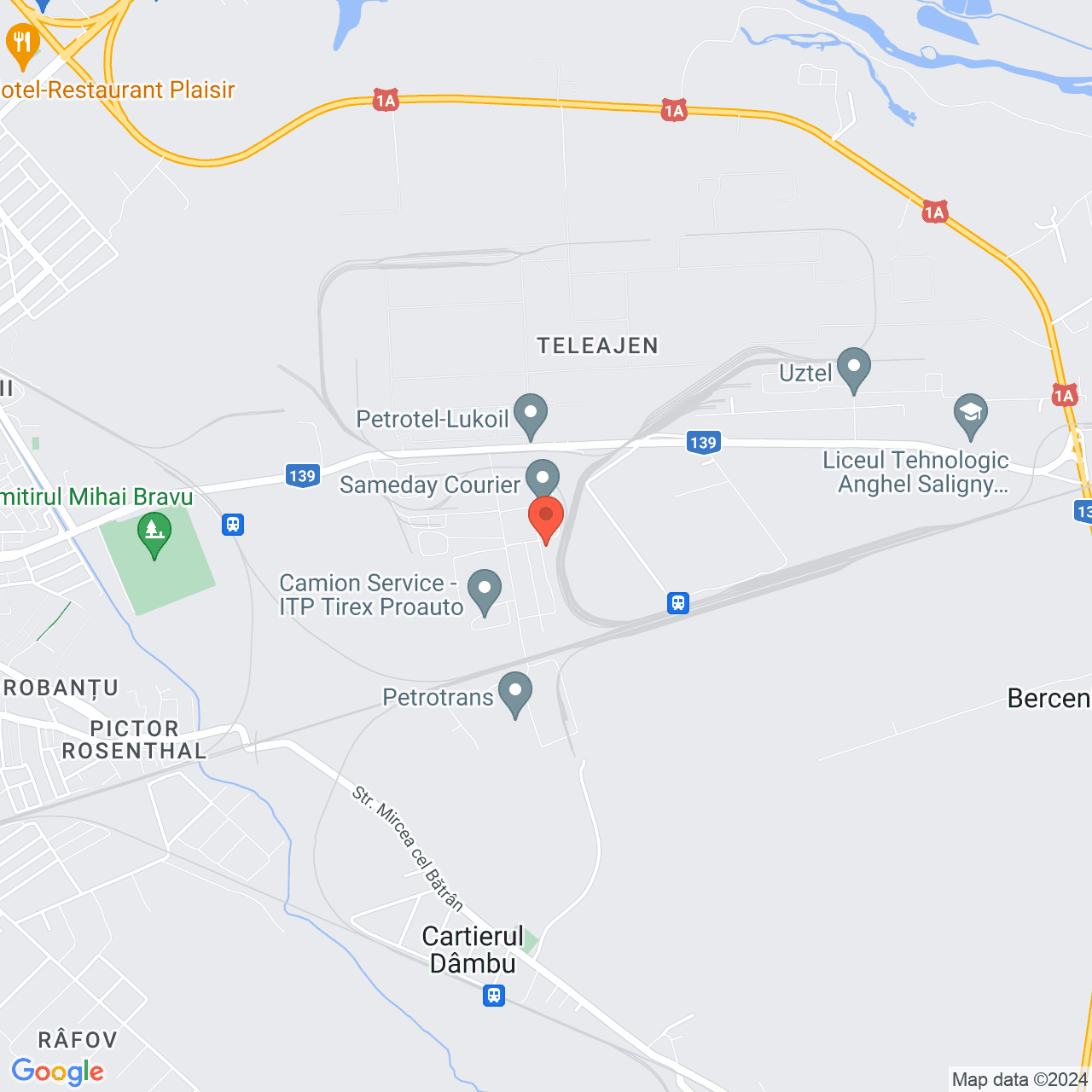 Poza harta streetview, zoom 14, adresa Ploiești, str. Pompelor nr. 3, , judetul