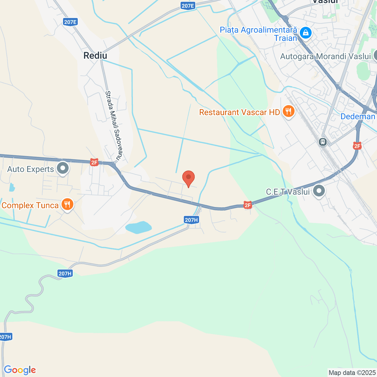 Poza harta streetview, zoom 14, adresa VASLUI, STR. CERAMICII NR. 40, , judetul