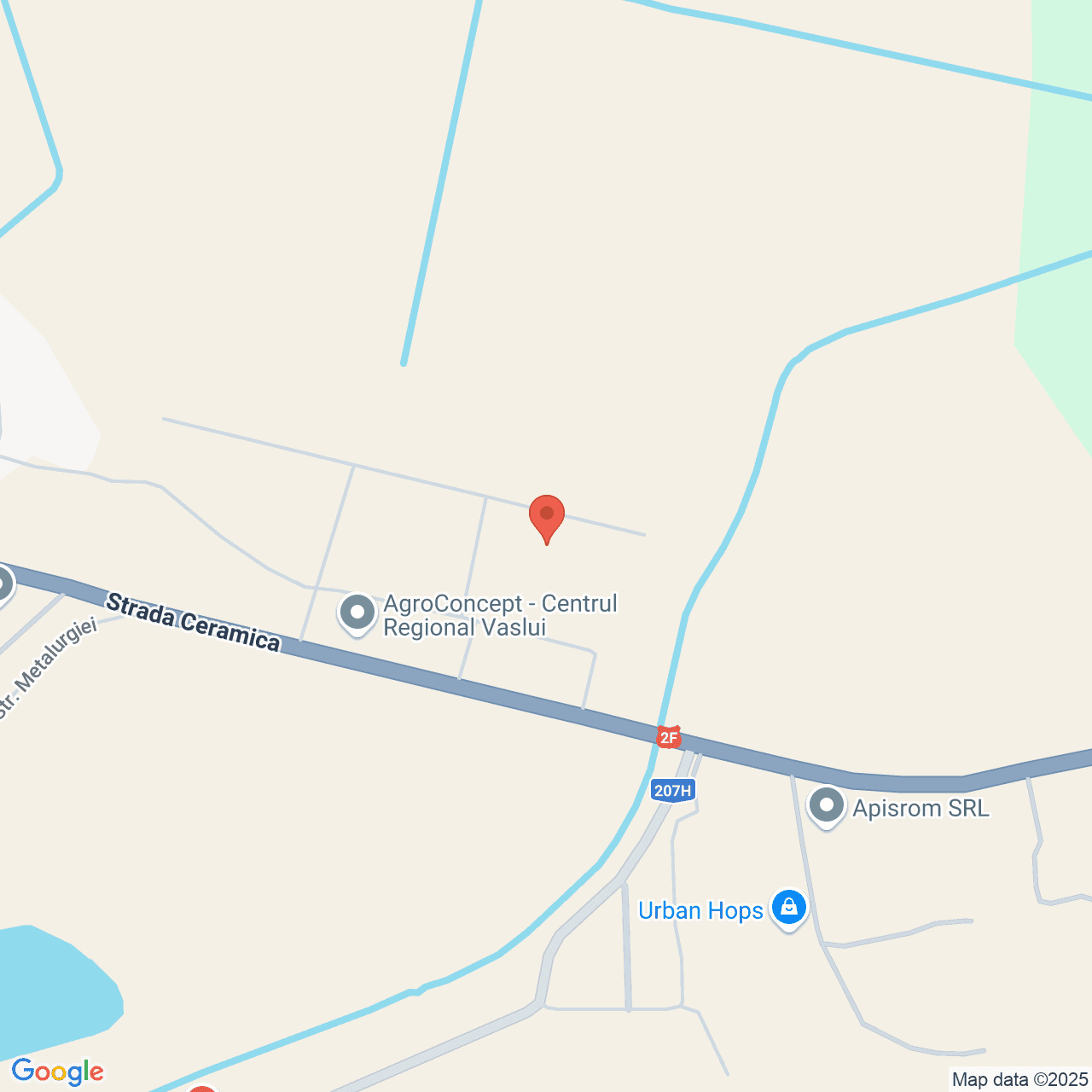 Poza harta streetview, zoom 16, adresa VASLUI, STR. CERAMICII NR. 40, , judetul